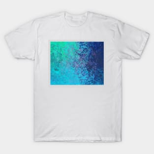 Blue coral beach T-Shirt